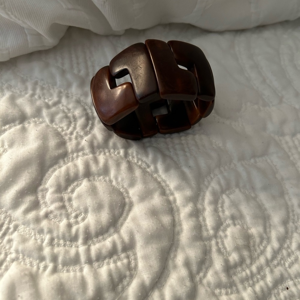 Wooden bracelet made in Peru